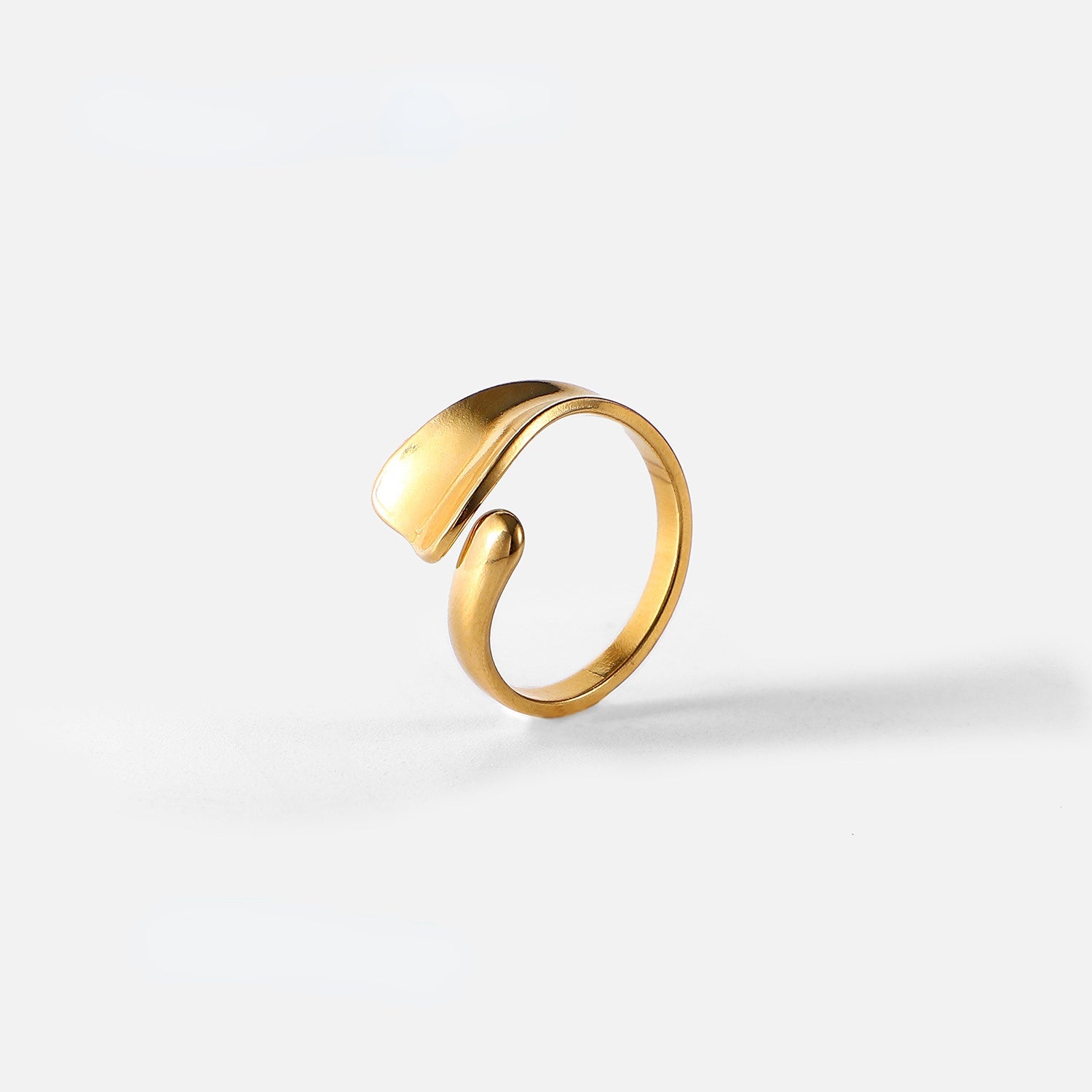 Wholesale 18K Gold Plated Stainless Steel Rings